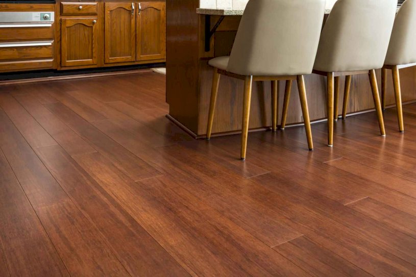 Espresso Wide Plank Solid Strand Bamboo Floor