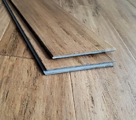 Ambient Tan Beige Sahara Sunset SPC Luxury Vinyl Plank Flooring - Waterproof Rigid Core LVP