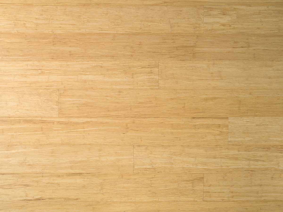 Natural Wide Plank Solid Strand Bamboo Floor